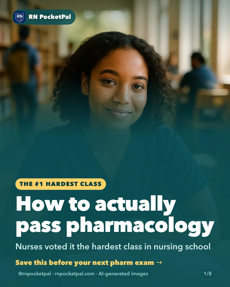 How to actually pass pharmacology. Nurses voted it the hardest class in nursing school